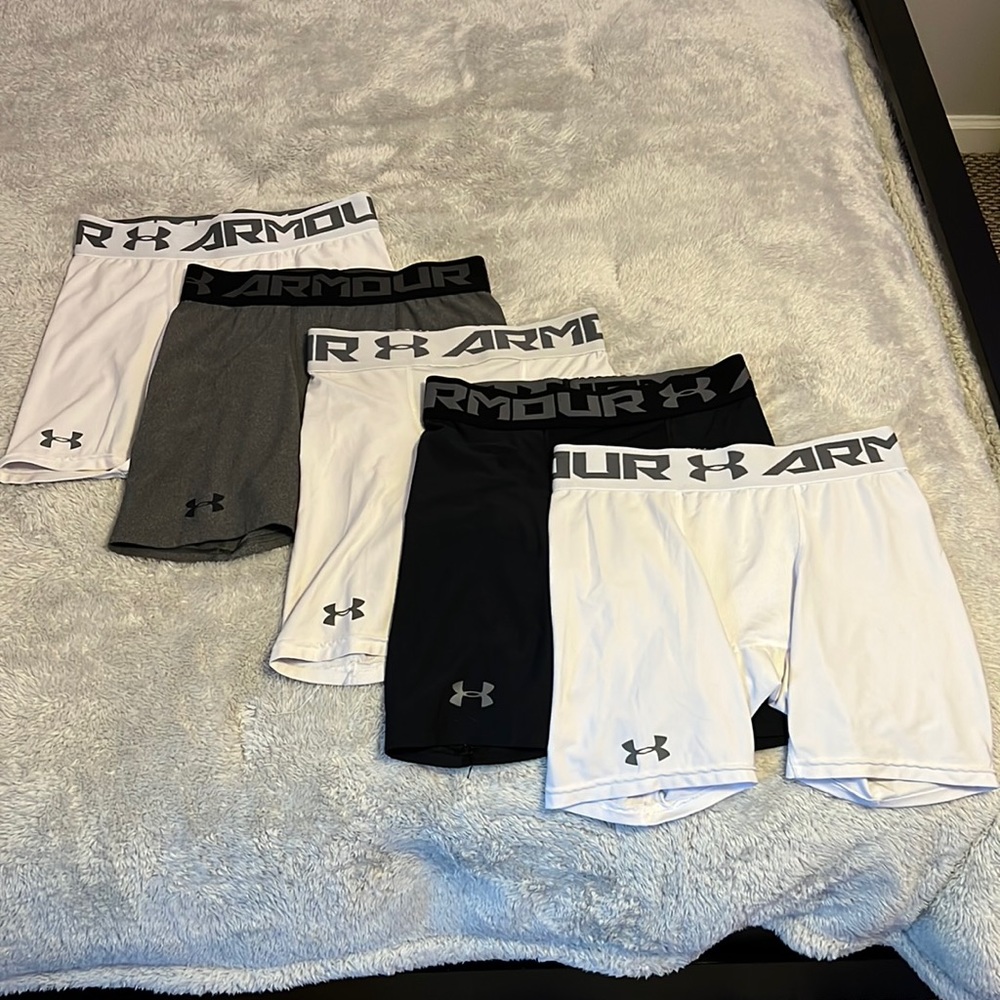 5 Pack Under Armour Compression Shorts